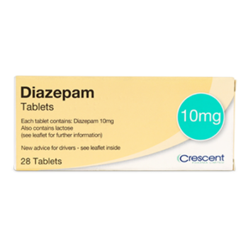 Crescent Diazepam 10mg Tablets 28s FF 1